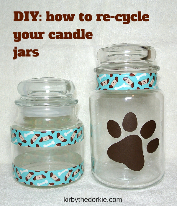 Recycle candle jars