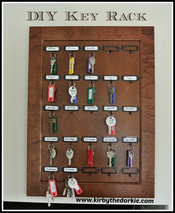 DIY Key Rack